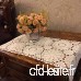 Ustide – Lot de 2 chemins de table rectangulaire crochetée 100 % coton  écru  28 x 58 cm  Coton  beige  15.75"X27.56"40cmX70cm.2pc - B01G8M1CAU